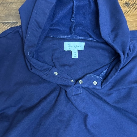 Pajamagram Navy His XL Hoodie - Picture 3 of 3